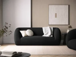 - Sofá "Essen" 2 lugares em tecido bouclé - 210x95x86cm*Cosmopolitan Design Best