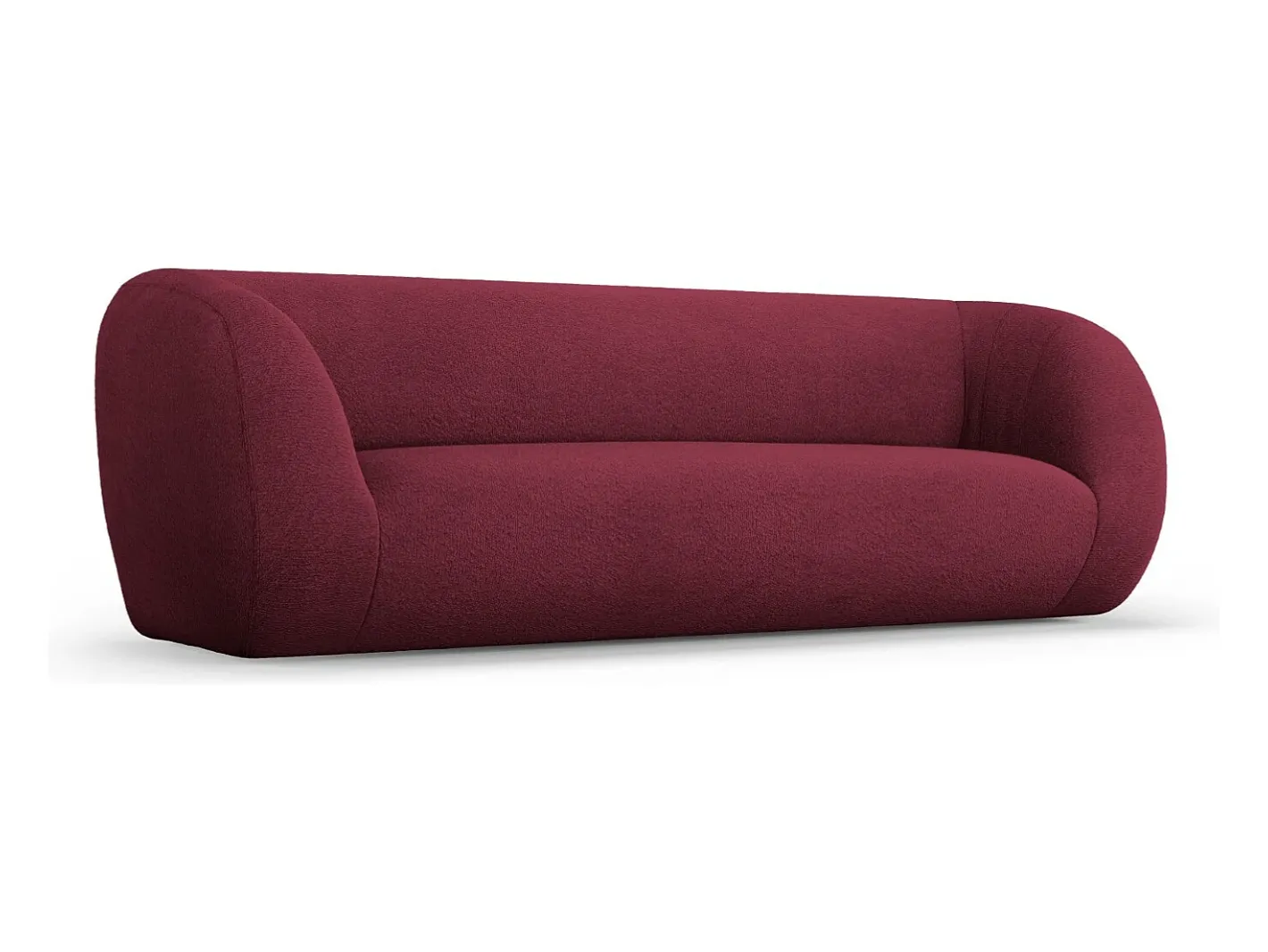 - Sofá "Essen" 3 lugares em tecido bouclé - 230x95x86cm*Cosmopolitan Design Hot