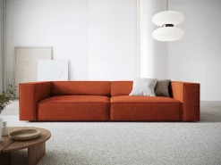 - Sofá "Arendal" 4 lugares em tecido chenille - 244x102x70cm*Cosmopolitan Design Discount