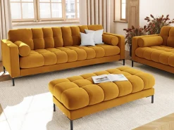 - Sofá "Bali" 4 lugares em veludo - 217x92x75cm^Cosmopolitan Design Sale