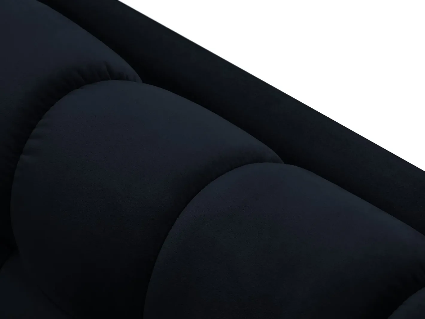 Sale - Sofá de canto direito "Bali" 5 lugares em veludo - 293x185x75cm Sofá