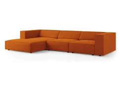 - Sofá de canto esquerdo "Arendal" 4 lugares em veludo - 284x166x70cm*Cosmopolitan Design Outlet