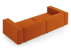 - Sofá "Arendal" 4 lugares em veludo - 244x102x70cm^Cosmopolitan Design