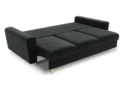- Sofá-cama com compartimento de arrumação 