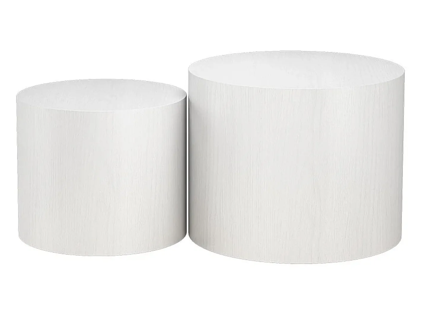 Vicco Mesa De Centro*Couchtisch-Set 48x48x38 giva Branco