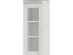 Loft24 Vitrina*Cubrix | Armário de parede 1 porta Branco