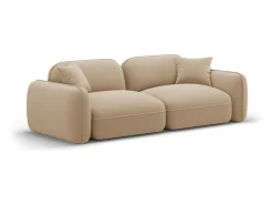 - Sofá modular "Lucien" 3 lugares em veludo areia - 230x90x70cm^CXL by Christian Lacroix Hot