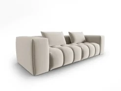 - Sofá modular "Lorella" 3 lugares em veludo cru - 230x85x70cm^CXL by Christian Lacroix