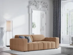 - Sofá "Luc" 3 lugares em veludo escuro - 204x102x70cm*CXL by Christian Lacroix Best