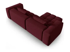 - Sofá modular de canto esquerdo "Lorella" 3 lugares em tecido estrutural - 260x145x70cm^CXL by Christian Lacroix New