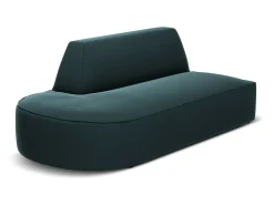- Sofá modular virado para a esquerda "Charles" 2 lugares em veludo - 181x93x69cm*CXL by Christian Lacroix New