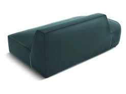 - Sofá modular virado para a esquerda "Charles" 2 lugares em veludo - 181x93x69cm*CXL by Christian Lacroix New