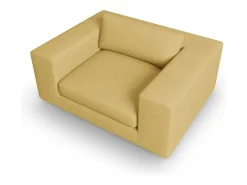 Outlet - Sofá "Tendance" 1,5 lugares em tecido estrutural - 156x122x72cm Sofá