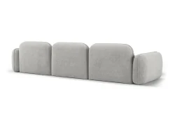 - Sofá modular de canto esquerdo "Lucien" 4 lugares em veludo cinza claro - 320x165x70cm*CXL by Christian Lacroix Hot