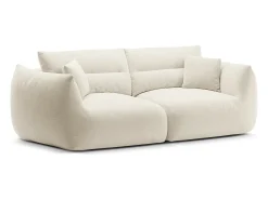 - Sofá modular "Maurie" 3 lugares em tecido chenille - 224x107x90cm*CXL by Christian Lacroix New
