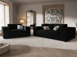 - Sofá "Tendance" 1,5 lugares em veludo - 156x122x72cm*CXL by Christian Lacroix Hot