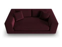 - Sofá "Tendance" 3 lugares em veludo escuro - 220x122x72cm^CXL by Christian Lacroix Hot