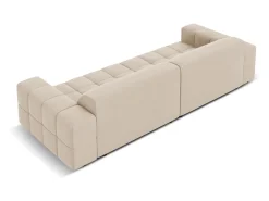 - Sofá "Luc" 4 lugares em veludo claro - 244x102x70cm*CXL by Christian Lacroix Online