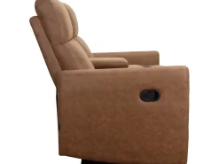 Daoulas Cadeirão duplo reclinável Denim^Loft24 Outlet