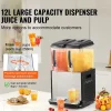 Discount Distribuidor de Bebidas Comerciais SucceBuy 12 L x 2 Reservatórios, Distribuidor de Bebidas Geladas e Sucos Frios Acessório Vinho E Bar