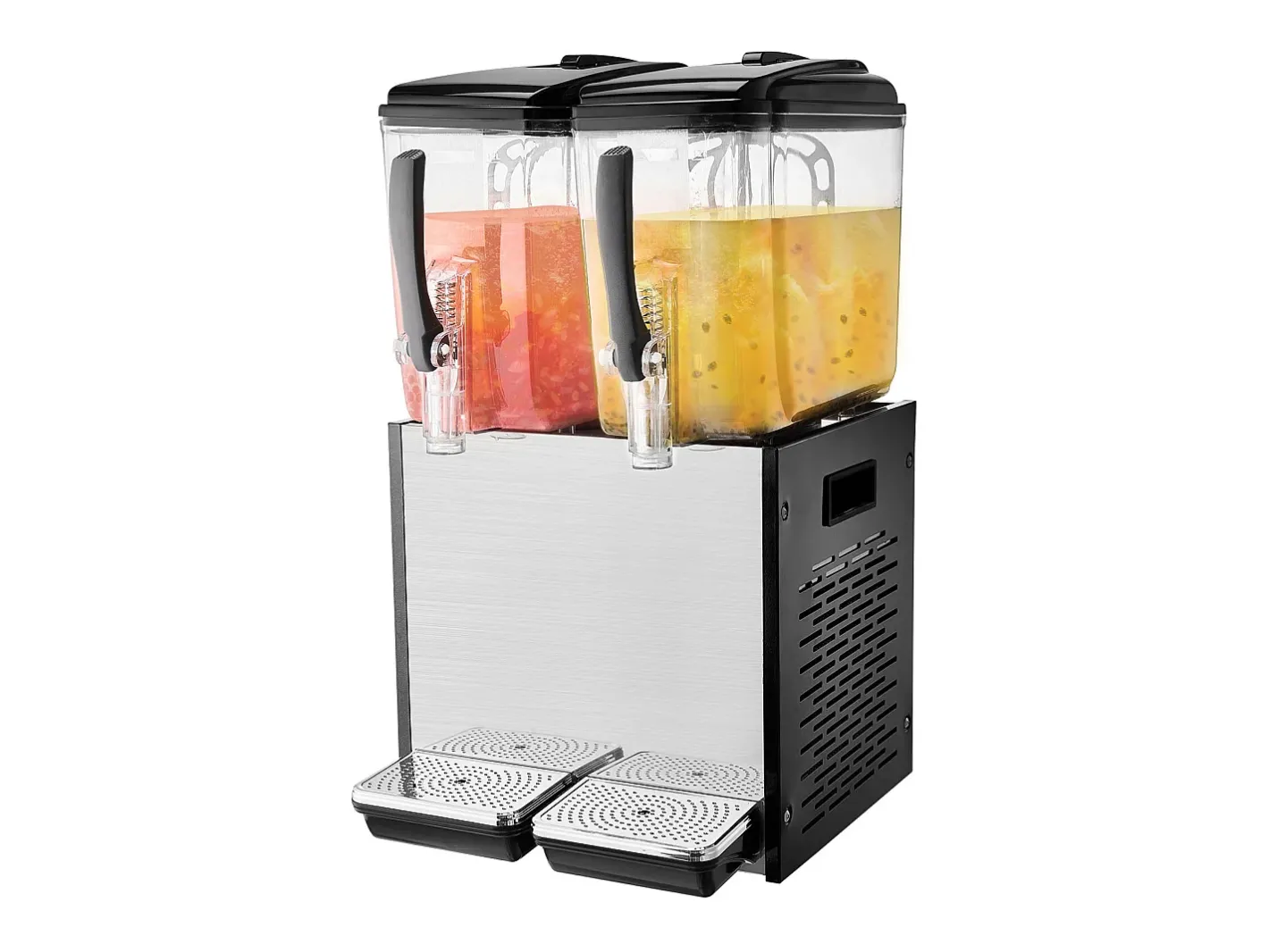 Discount Distribuidor de Bebidas Comerciais SucceBuy 12 L x 2 Reservatórios, Distribuidor de Bebidas Geladas e Sucos Frios Acessório Vinho E Bar
