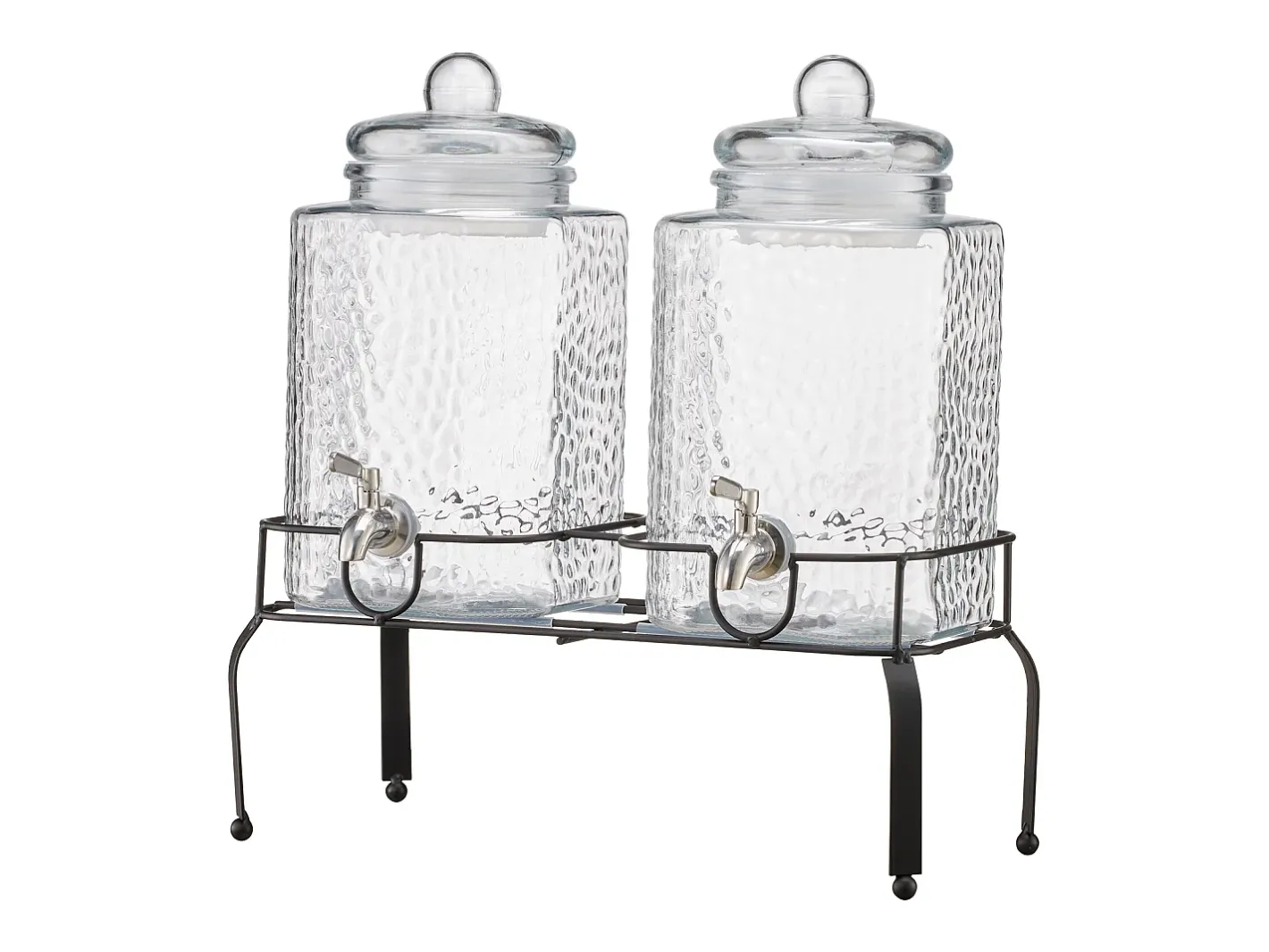 Distribuidor de Bebidas SucceBuy, Grande Capacidade de 5,5 L, 2 Unidades, Fonte de Água em Vidro, Distribuição de Água, Sumo, Limonada, Chá Gelado, para Café^ Best