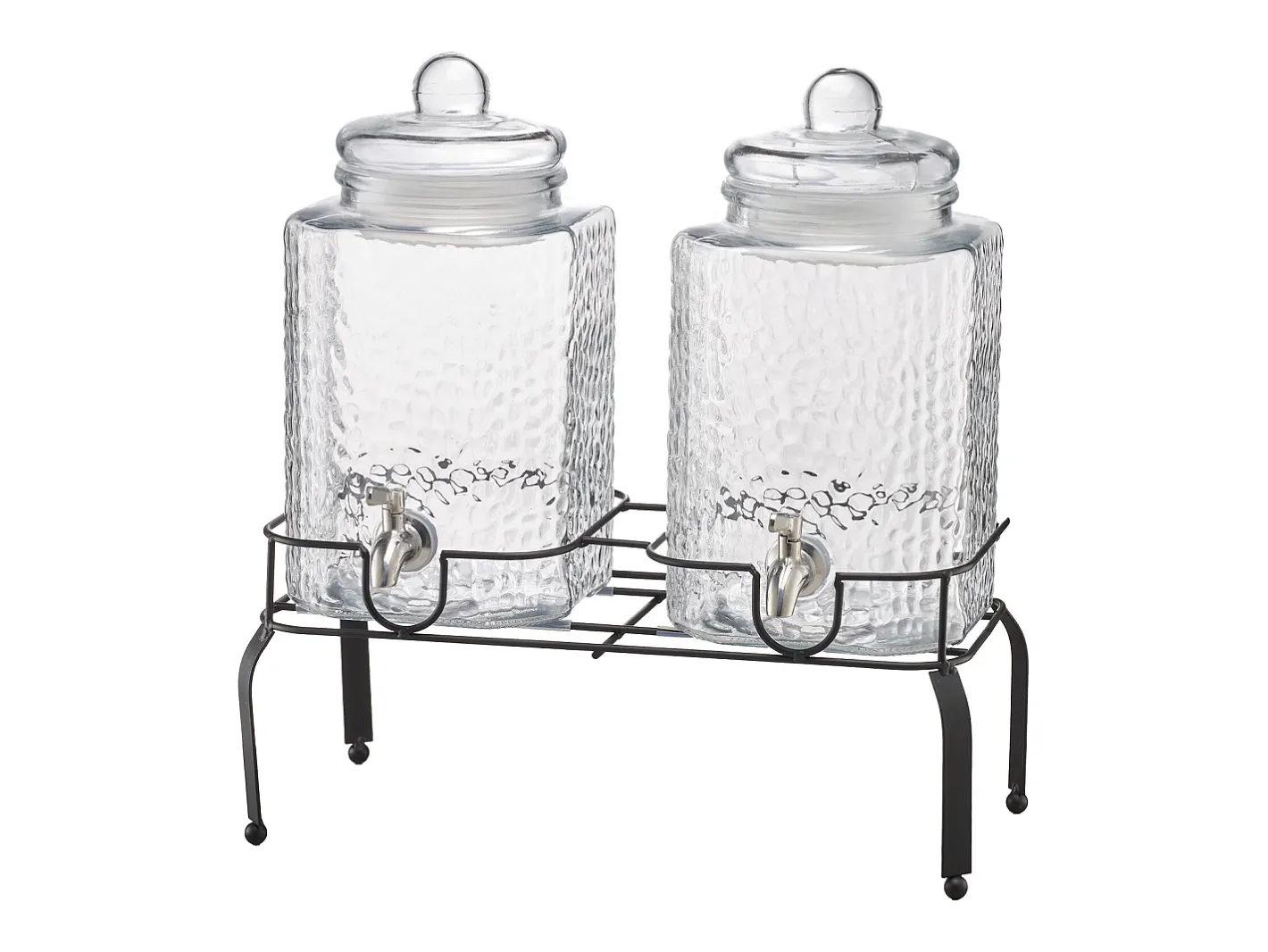 Distribuidor de Bebidas SucceBuy, Grande Capacidade de 5,5 L, 2 Unidades, Fonte de Água em Vidro, Distribuição de Água, Sumo, Limonada, Chá Gelado, para Café^ Best