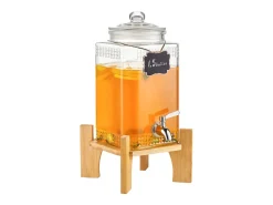 Acessório Vinho E Bar*Distribuidor de Bebidas SucceBuy Dispensador de Bebidas em Vidro para Festas de 5,5 L com Suporte