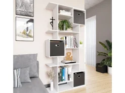 Vicco Prateleira*Divisória de sala 92x29x187.7 cube Branco