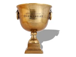 Elegante Frapê de Castanho em Forma de Taça Troféu^vidaxl New