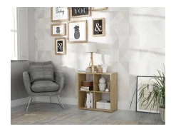 Estante - aglomerado - carvalho - MAURO 221^Casa Vital Sale