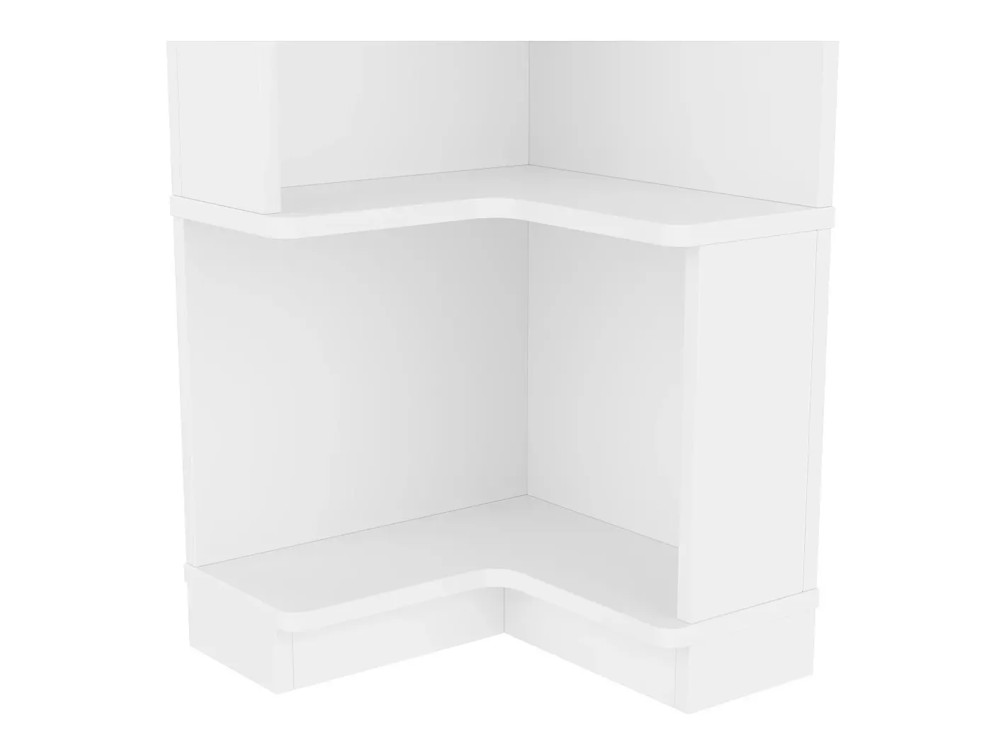 Discount Estante 63,5×45×175 cm - fita LED com mudança de cor - 5 níveis de armazenamento - design de canto - Biblioteca