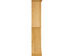 Biblioteca*Estante 4 prateleiras Corona Range pinho mexicano 81x29x150cm PT494245 Castanho