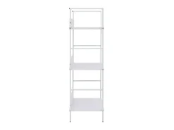 Biblioteca*Estante 3 prateleiras derivados de madeira PT328866 Branco