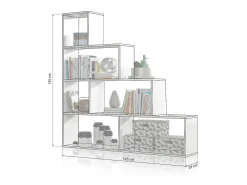 Estante Alice Blanco Brillo^duehome Best