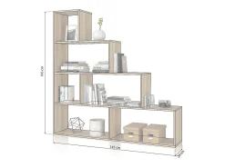 Estante Alice Roble Canadian^duehome Outlet