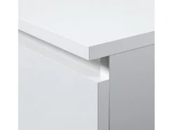 Akord Biblioteca*Estante Alta com Gavetas e Portas, 60cm, , Laminado, Montagem DIY Branco