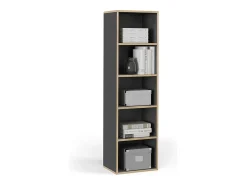 Vicco Prateleira*Estante antracite 40x30x140 tetrix Cinza antracite