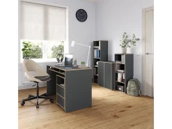 Vicco Prateleira*Estante antracite 40x30x140 tetrix Cinza antracite