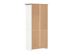 Best Estante BODO 5 prateleiras 82x40x173 cm pinho maciço PT726308 Biblioteca