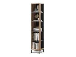 Vicco Prateleira*Estante carvalho viking 36x36x188 eliza Natural escuro