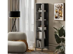 Vicco Prateleira*Estante cinza 36x36x188 eliza Cinzento