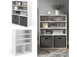 Vicco Prateleira*Estante de livros 72x30.6x90.2 Branco