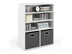 Vicco Prateleira*Estante de livros 72x30.6x90.2 Branco