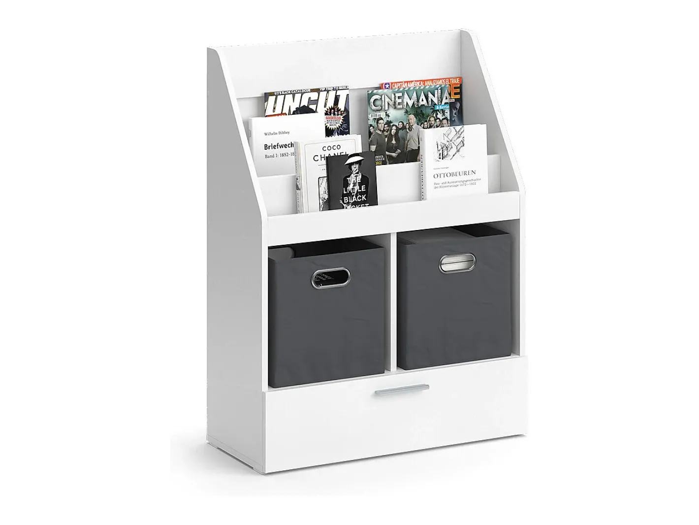 Vicco Prateleira*Estante de livros 72x31.2x96.2 luigi Branco