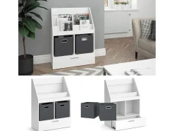 Vicco Prateleira*Estante de livros 72x31.2x96.2 luigi Branco