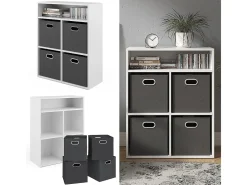 Vicco Prateleira*Estante de livros 72x30.6x90.2 Branco