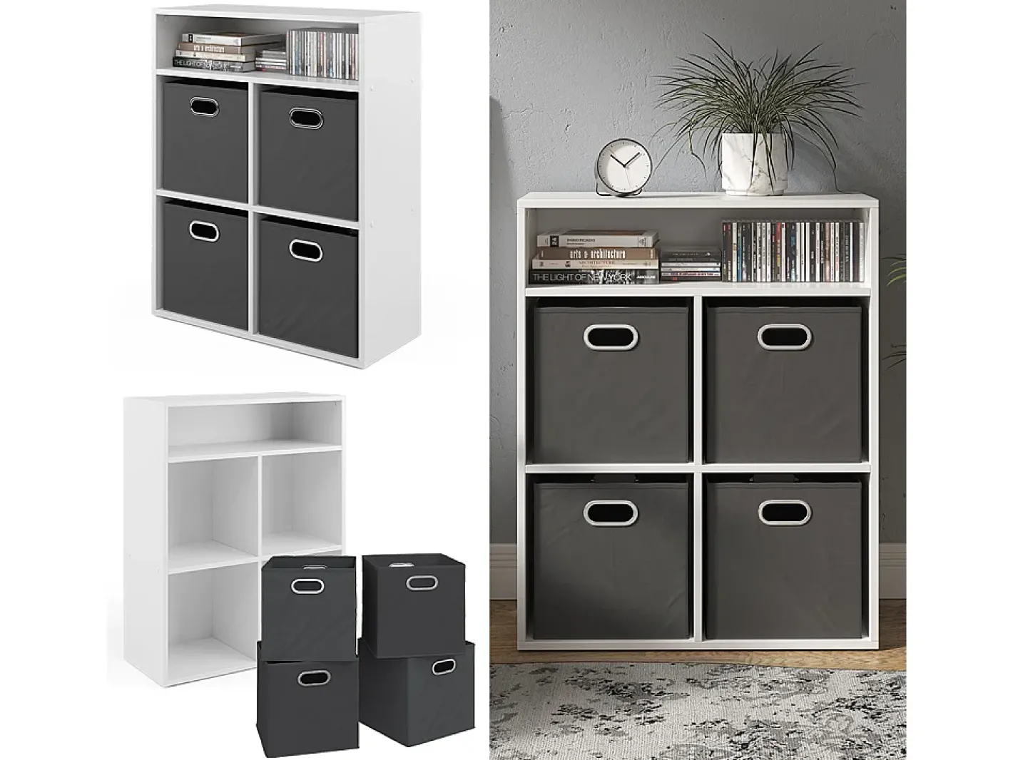 Vicco Prateleira*Estante de livros 72x30.6x90.2 Branco