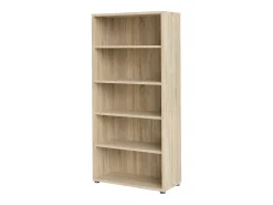 Best Estante Dtedold, estante de escritório, estante, biblioteca, 89x40 h186 cm, carvalho Biblioteca