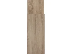 VS Venta-stock Prateleira*Estante Feroe 3 espaços em Carvalho Castanho